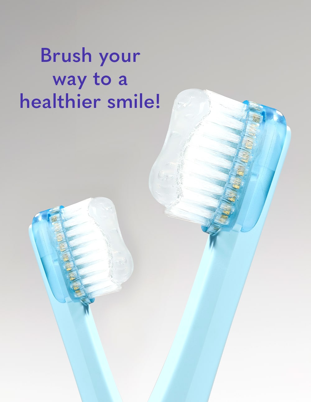 TriBeam Edge™ LED Manual Toothbrush Replacement Brush Heads (Set of 3)