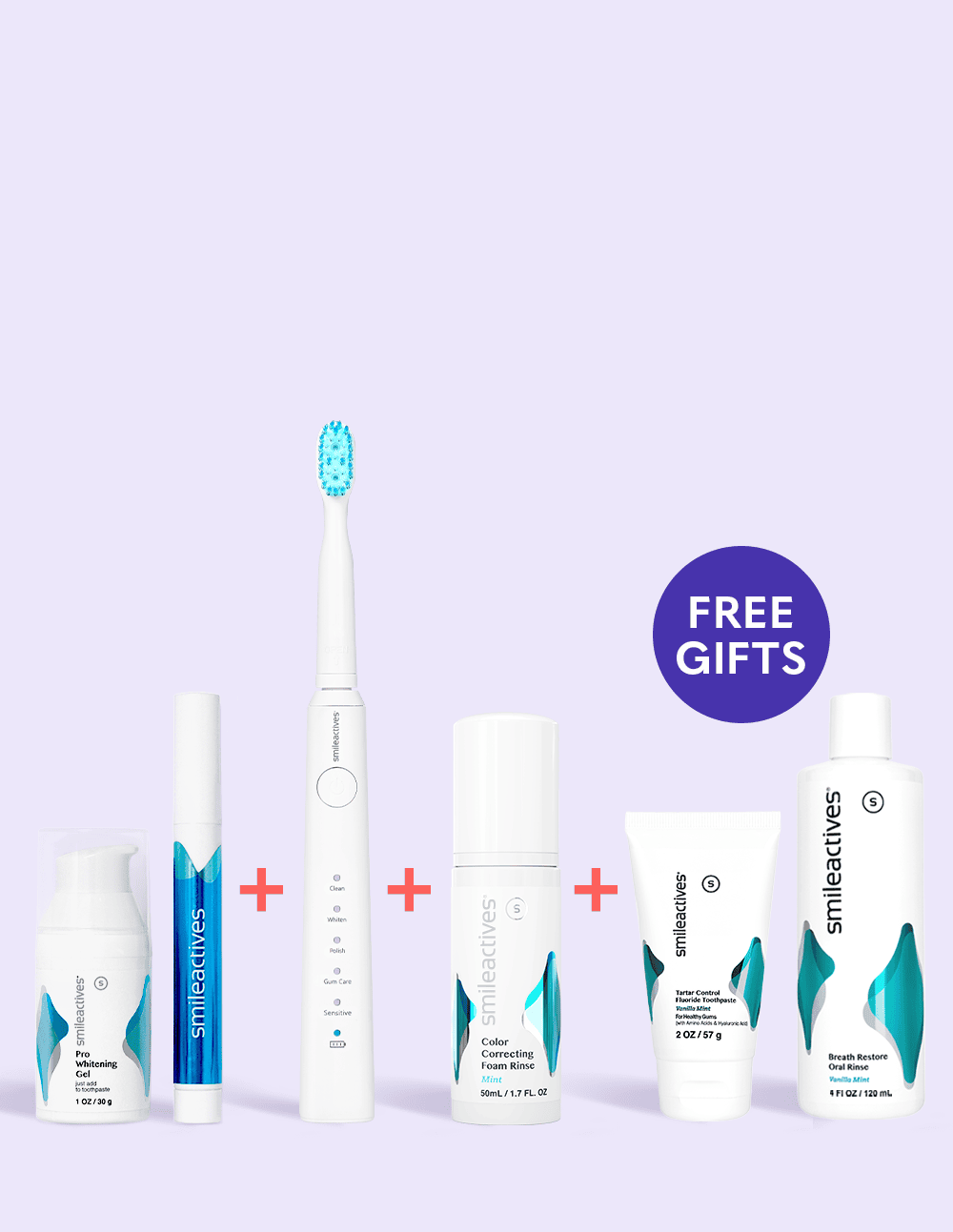 Whitening Power Kit + Vibrite® BLUE + Color Correcting Foam Rinse