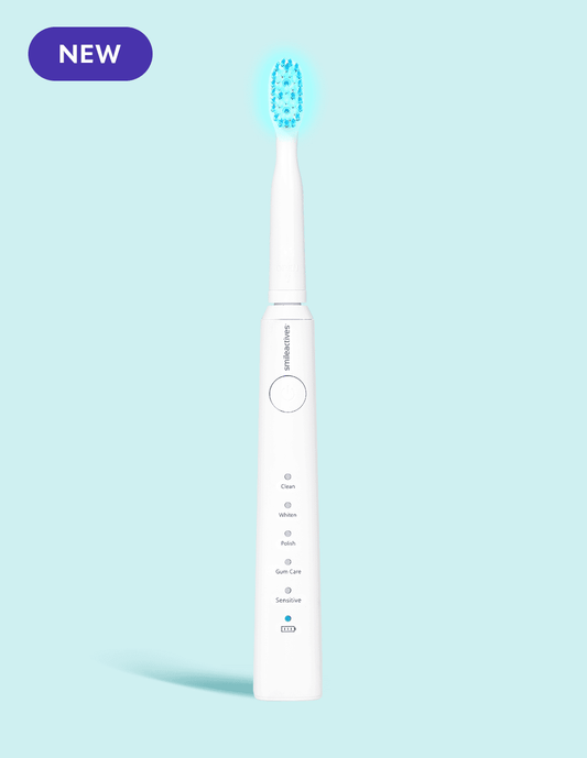 Vibrite® BLUE Sonic Blue LED Light Whitening Toothbrush