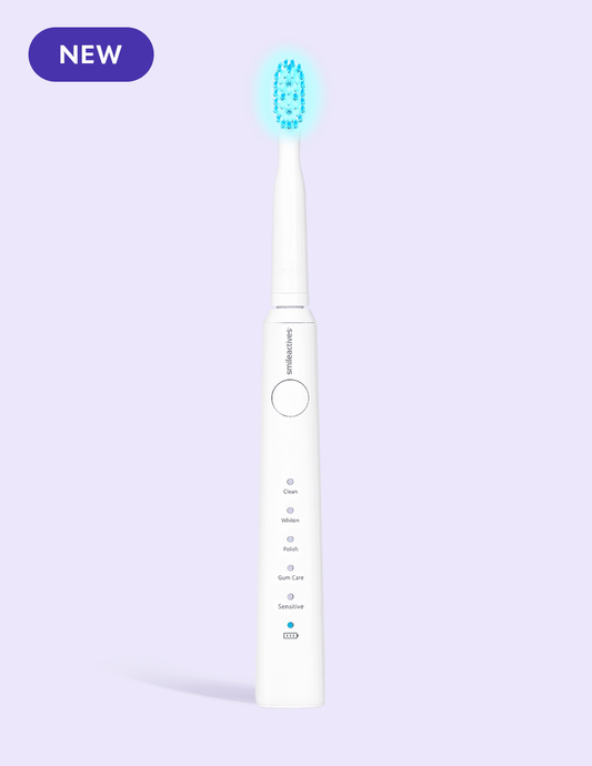 Vibrite® BLUE Sonic Blue LED Light Whitening Toothbrush