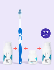 + Dual-Zone Toothbrush